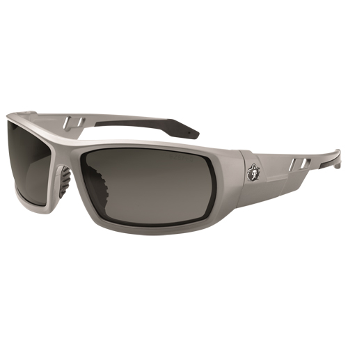 Lunettes de s&eacute;curit&eacute; Skullerz Odin, Lentille Grise/fum&eacute;e, Antibu&eacute;e/Anti-&eacute;gratignures, ANSI Z87+/R&eacute;pond ou surpasse la norme CSA Z94.3 Ottawa Fastener Supply