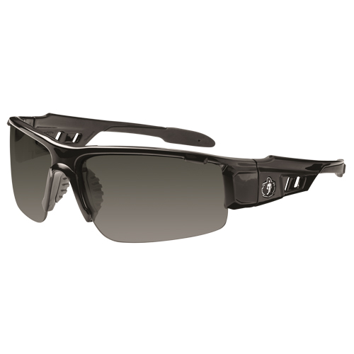 Lunettes de s&eacute;curit&eacute; Skullerz Dagr, Lentille Grise/fum&eacute;e, Anti-&eacute;gratignures, ANSI Z87+/R&eacute;pond ou surpasse la norme CSA Z94.3 Ottawa Fastener Supply
