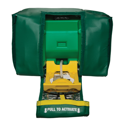 Tempered Portable Eyewash, Gravity-Fed, 9 gal. Capacity, Meets ANSI Z358.1 Ottawa Fastener Supply