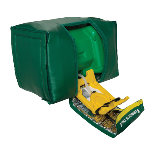 Tempered Portable Eyewash, Gravity-Fed, 9 gal. Capacity, Meets ANSI Z358.1 Ottawa Fastener Supply