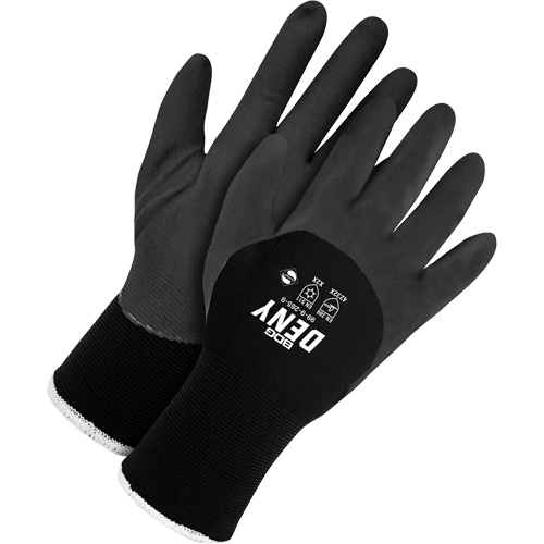Gants synth&eacute;tiques, 10, R&ecirc;vetement Mousse de nitrile, Calibre 15, Enveloppe en Nylon/Acrylique Ottawa Fastener Supply