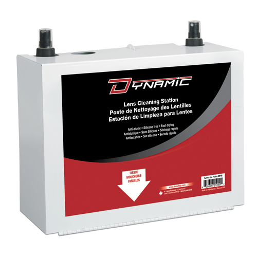 Poste de nettoyage de lentilles Dynamic, M&eacute;tal, 8" lo x 5" p x 6" h Ottawa Fastener Supply
