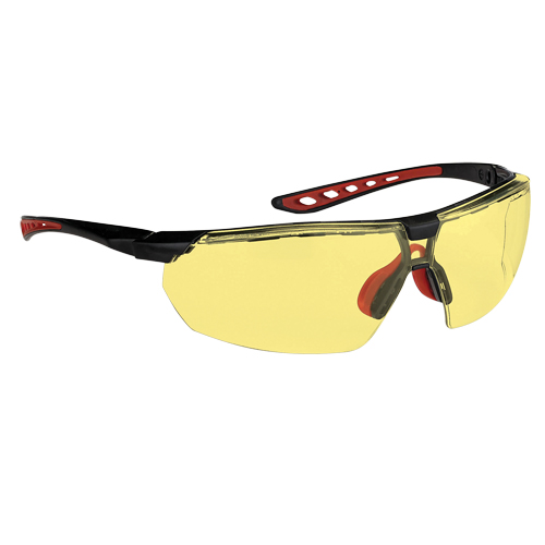 Dynamic Falcon Series Safety Glasses, Amber Lens, Anti-Fog, ANSI Z87+/Meets/Exceeds CSA Z94.3 Ottawa Fastener Supply