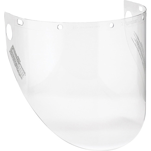 Dynamic Molded Faceshield Visor, PETG, Clear Tint Ottawa Fastener Supply