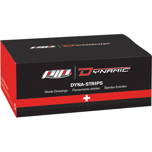 Dynamic Adhesive Strips, Rectangular/Square, Fabric, Sterile Ottawa Fastener Supply