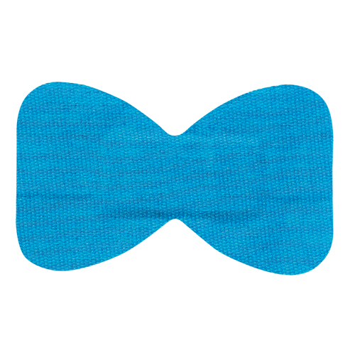 Bandes adh&eacute;sives bleues Dynamic, Bout de doigt, 3", Tissu d&eacute;tectable, St&eacute;rile Ottawa Fastener Supply