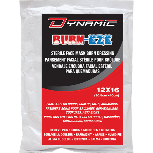 Dynamic Burn-Eze Dressing, 12" x 16", Class 2 Ottawa Fastener Supply