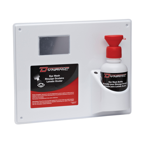 Dynamic Eyewash Station with Empty Bottles, Single Ottawa Fastener Supply