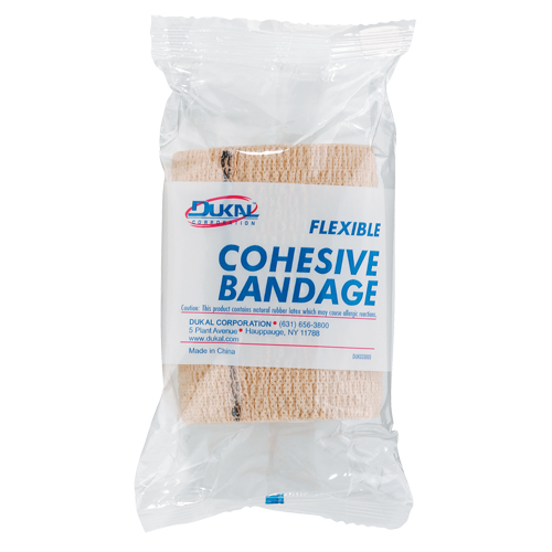 Dukal Bandage, Cut to Size L x 3" W, Class 1, Self-Adherent Ottawa Fastener Supply