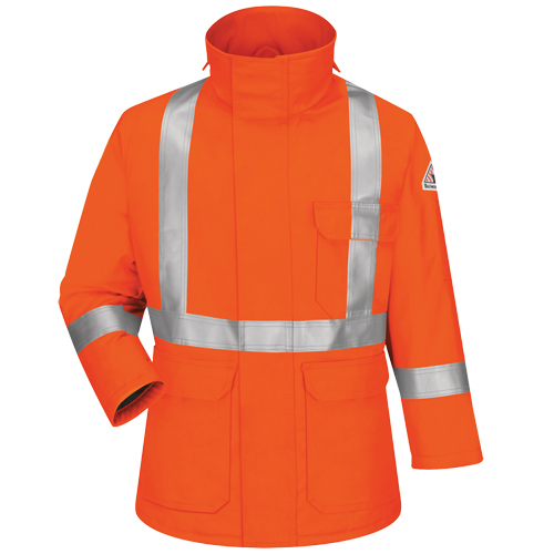 Parkas de luxe Excel FR Comfortouch, Petit, Orange Ottawa Fastener Supply