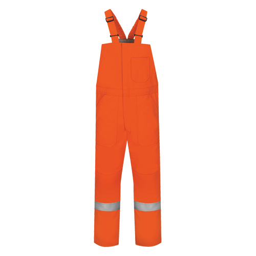 Excel FR&reg; Comfortouch&reg; Deluxe Bib Overalls, Small, Orange Ottawa Fastener Supply