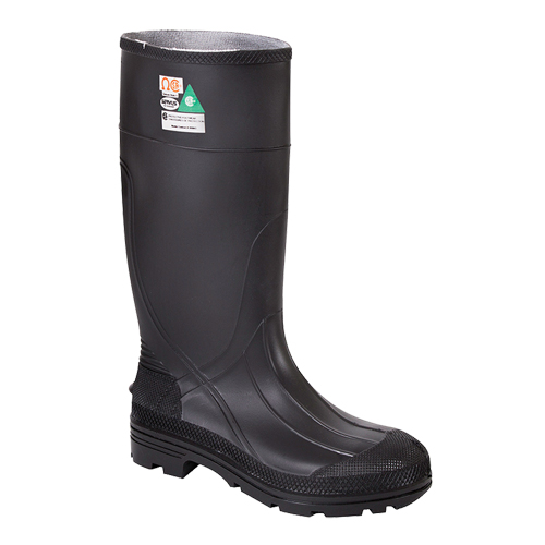 PRM II Safety Boots, PVC, Steel Toe, Size 7, Puncture Resistant Sole Ottawa Fastener Supply