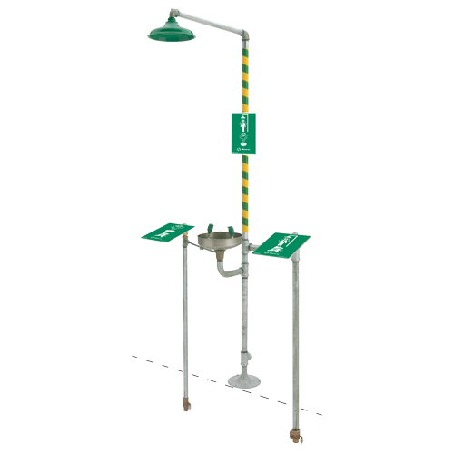 Douche et douche oculaire prot&eacute;g&eacute;es contre le gel Ottawa Fastener Supply