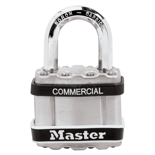 Cadenas lamin&eacute;, Argent, Cl&eacute;s diff&eacute;rentes, Acier lamin&eacute;, Largeur de 1-3/4" Ottawa Fastener Supply