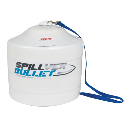 Spillver Bullet Hazmat Boom, Hazmat, 50' L x 5" W, 14 gal. Absorbancy Ottawa Fastener Supply
