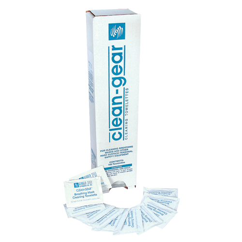 Serviettes nettoyantes pour respirateur, 8" x 5", 100 lingettes Ottawa Fastener Supply