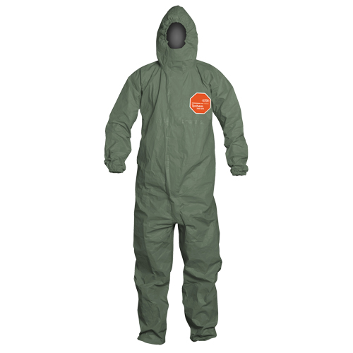 Tychem&reg; 2000 SFR Protective Coveralls, Small, Green Ottawa Fastener Supply