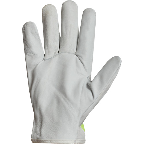 Endura&reg; Hi-Viz Reflective Driver's Gloves, 2X-Large, Grain Goatskin Palm Ottawa Fastener Supply