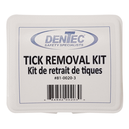 Tick Safety Kit, Class 1 Medical Device, Plastic Box Ottawa Fastener Supply