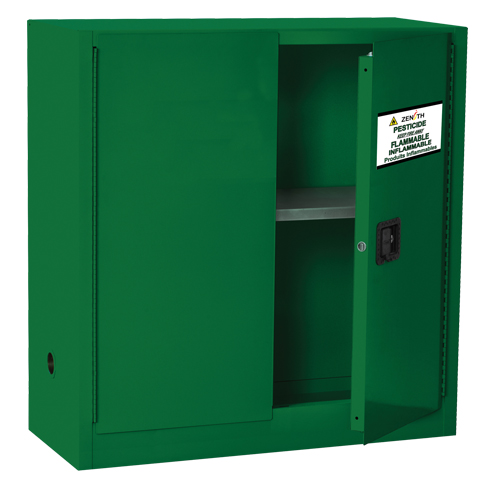 Pesticide Storage Cabinet, 30 gal., 44" H x 43" W x 18" D Ottawa Fastener Supply