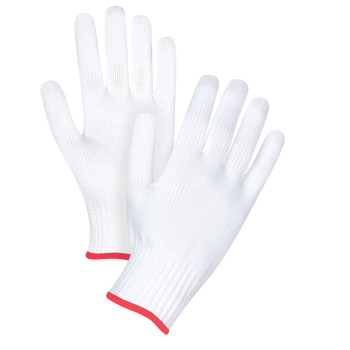 Gants tricot&eacute;s sans couture, Polyester, Calibre 10, Petit Ottawa Fastener Supply