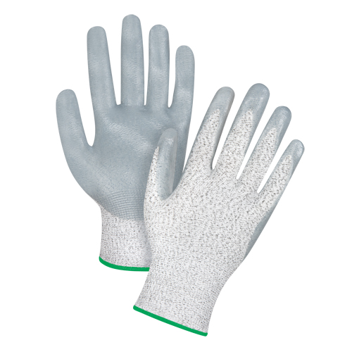 Gants haute performance r&eacute;sistants &agrave; la coupe, Taille Moyen/8, Calibre 13, Rev&ecirc;tement Nitrile, Enveloppe en PEHP, ANSI/ISEA 105 niveau 4/EN 388 niveau 5 Ottawa Fastener Supply