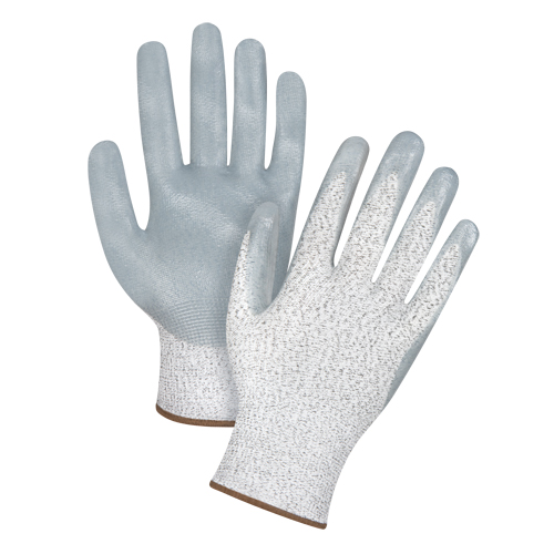 Gants haute performance r&eacute;sistants &agrave; la coupe, Taille Grand/9, Calibre 13, Rev&ecirc;tement Nitrile, Enveloppe en PEHP, ANSI/ISEA 105 niveau 4/EN 388 niveau 5 Ottawa Fastener Supply