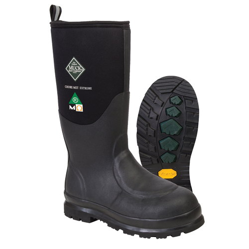 Chore Met Extreme Work Boots, Rubber, Size 7, Puncture Resistant Sole Ottawa Fastener Supply