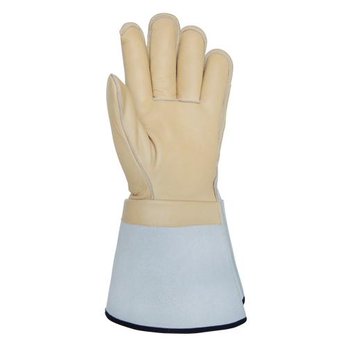 Gants pour monteur de ligne, T-Grand, Paume en Cuir fleur de vache Ottawa Fastener Supply