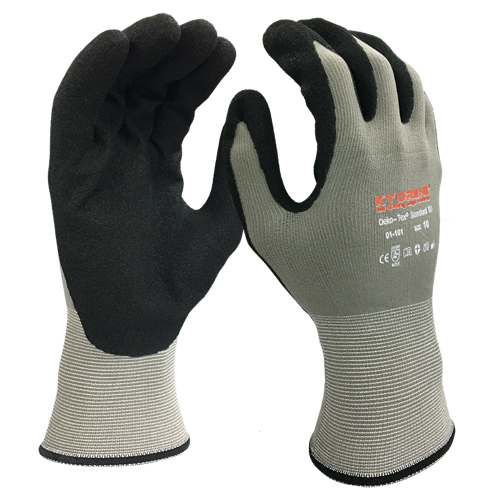 Akka&reg; Cut-Resistant Gloves, Size 7, 13 Gauge, Foam Nitrile Coated, Kyorene&reg; Shell, ASTM ANSI Level A6/EN 388 Level F Ottawa Fastener Supply