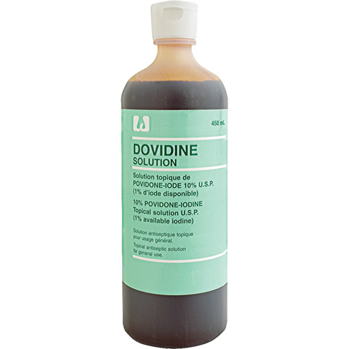 Proviodine Topical Treatment, Liquid, Antiseptic Ottawa Fastener Supply