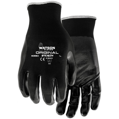Stealth Original Coated Gloves, 7/Small, Nitrile Coating, 13 Gauge, Nylon Shell Ottawa Fastener Supply