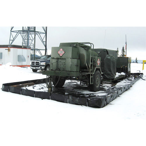 Barres L-Rod Insta-Berm, Capacit&eacute; 1122 gal. US, 10' la x 15' lo x 12" h, Support en L Ottawa Fastener Supply