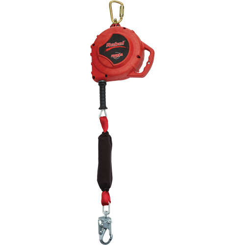 Rebel Self-Retracting Lifeline, 33', Galvanized Steel, Swivel Ottawa Fastener Supply