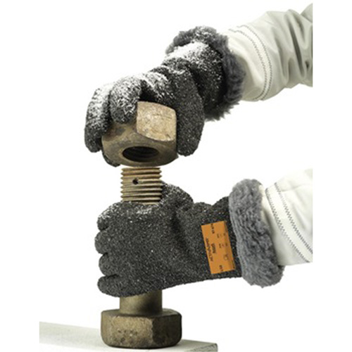 Gants ActivArmr 97-674 pour le froid extr&ecirc;me, 12/3T-Grand, R&ecirc;vetement PVC, Enveloppe en Coton Ottawa Fastener Supply