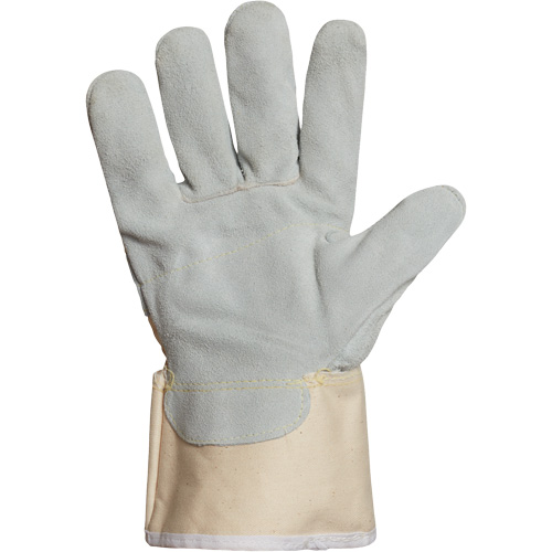 Gants r&eacute;sistant aux coupures Endura, Petit, Paume en Cuir refendu Ottawa Fastener Supply