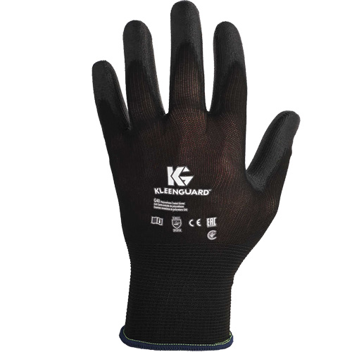 Gants polyvalents KleenGuard G40, 6/T-petit, R&ecirc;vetement Polyur&eacute;thane, Calibre 15, Enveloppe en Nylon Ottawa Fastener Supply