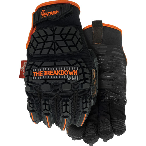 1051 The Breakdown Gloves, Size Small, PVC Coated, Cutshield Shell, ASTM ANSI Level A5/EN 388 Level E Ottawa Fastener Supply