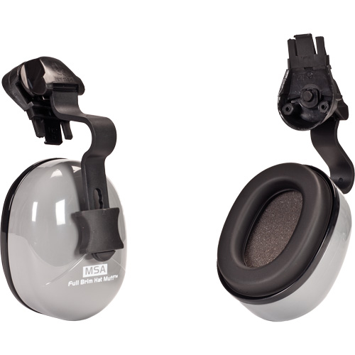 Serre-t&ecirc;te avec contr&ocirc;le du son SH pour les casques de s&eacute;curit&eacute; &agrave; bordure compl&egrave;te, Fixation pour casque, 25 NRR dB Ottawa Fastener Supply