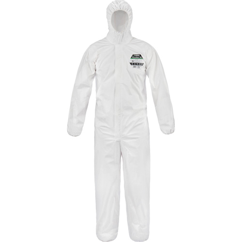 MicroMax&reg; Coveralls, 3X-Large, White, Microporous Ottawa Fastener Supply