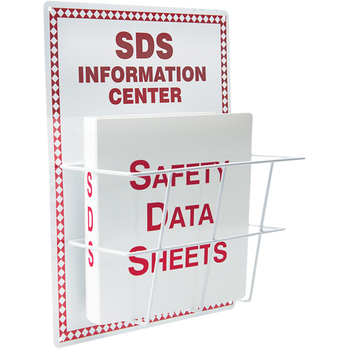 Basket-Style Aluminum Safety Data Sheet Center, English, Binders Included Ottawa Fastener Supply