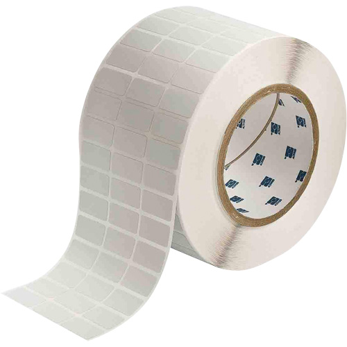 &eacute;tiquettes lustr&eacute;es pour plaques signal&eacute;tiques, Polyester m&eacute;talis&eacute;, 1" lo x 0,5" h, Argent Ottawa Fastener Supply