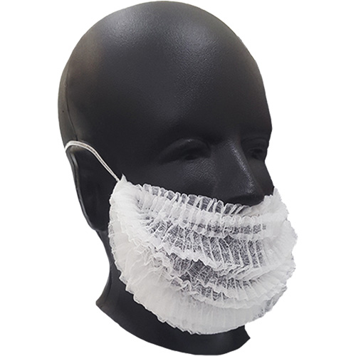 Beard Covers, Polypropylene, White Ottawa Fastener Supply