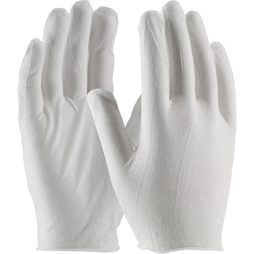 Inspection Gloves, Cotton, Unhemmed Cuff, One Size Ottawa Fastener Supply