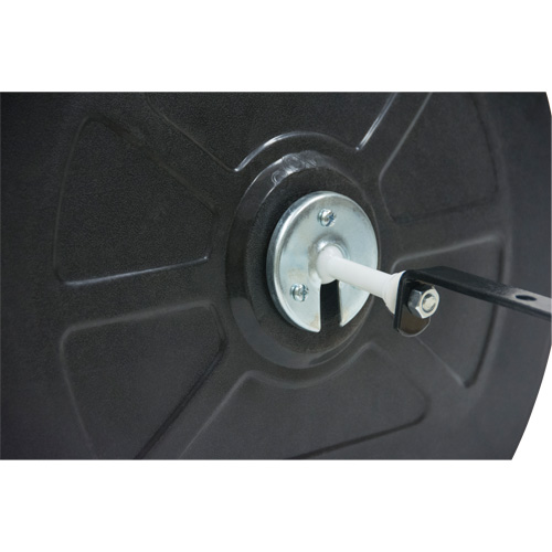 Miroir convexe rectangulaire/rond avec support, 12" h x 18" la, Int&eacute;rieur/Ext&eacute;rieur Ottawa Fastener Supply