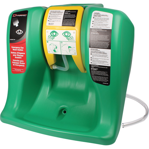 Dynamic Eyewash Station, Gravity-Fed, 16 gal. Capacity, Meets ANSI Z358.1 Ottawa Fastener Supply