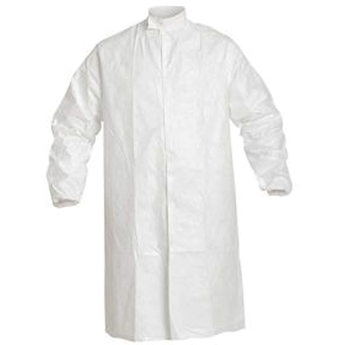 Blouse de laboratoire, Tyvek IsoClean, Blanc, Petit Ottawa Fastener Supply