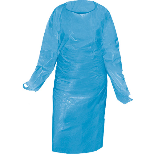 CoverMe Gowns, One Size, Blue, Polypropylene Ottawa Fastener Supply
