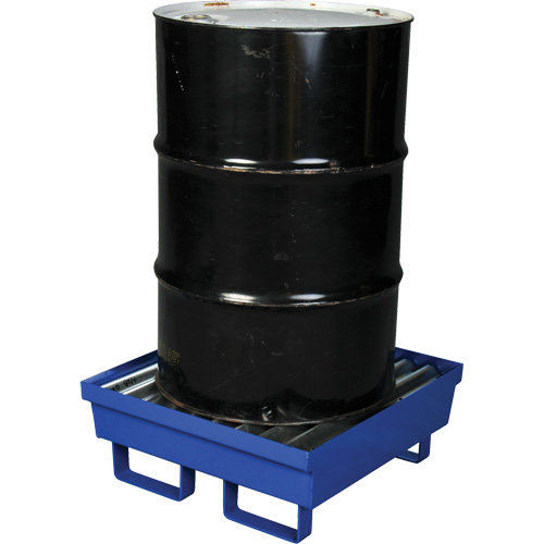 Steel Spill Containment Pallet, 17 US gal. Spill Capacity, 27" x 25.75" x 6" Ottawa Fastener Supply