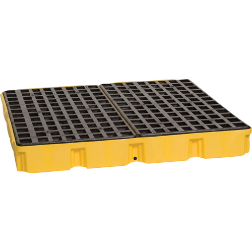 Modular Spill Platform, 60.5 US gal. Spill Capacity, 51.5" x 51.5" x 6.5" Ottawa Fastener Supply